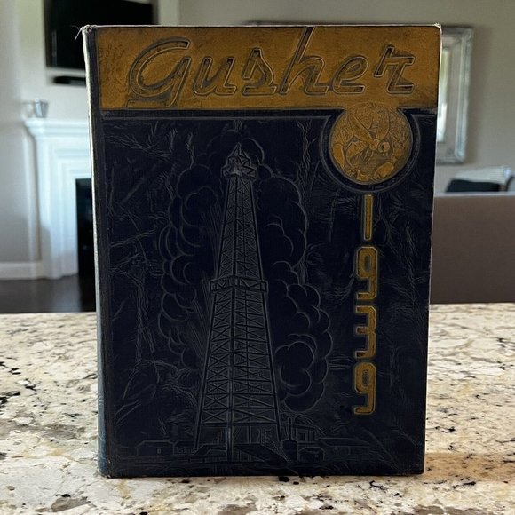 Vintage Other - The Gusher 1939 Yearbook Byrd High HS Shreveport LA Louisiana Annual 30's Book